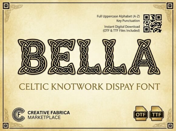 Bella: A Stunning Display Font for Bold Creations