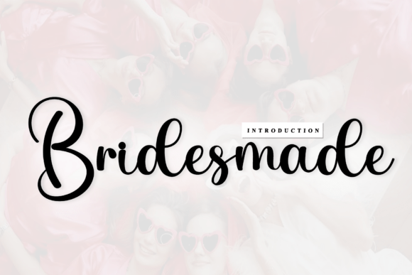 Bridesmade: The Artisanal Script Font for Elegant Branding