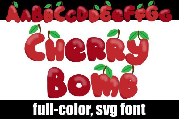 Cherry Bomb: A Burst of Sweet, Vibrant Typography