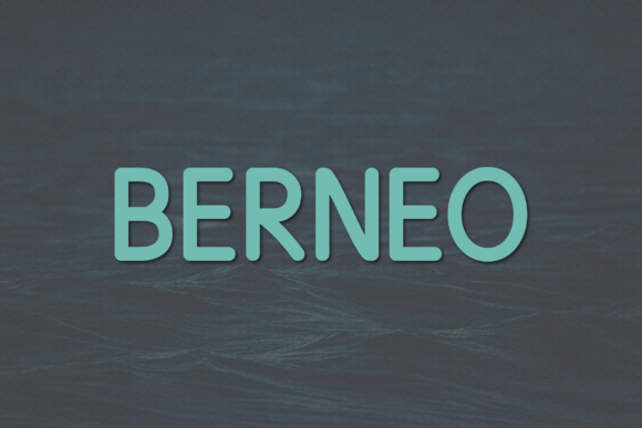 Discovering Berneo: A Modern Sans Serif Typeface