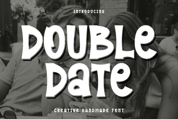 Double Date: Modern Script Font for Elegant Design