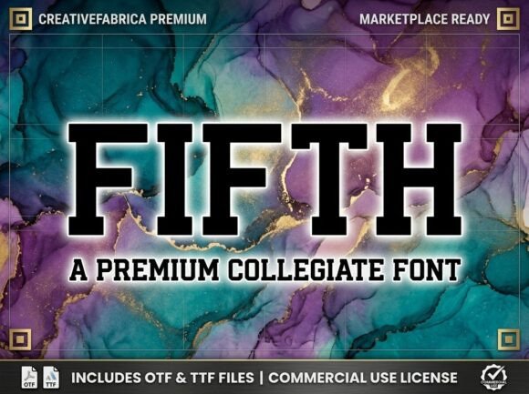 Fifth: A Bold Typeface for Impactful Design