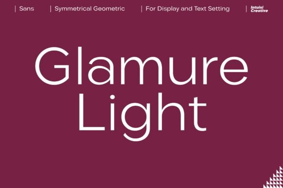 Glamure Light: A Typeface of Elegance and Prestige