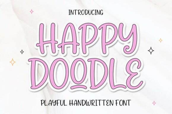 Happy Doodle: A Handwritten Font Full of Personality