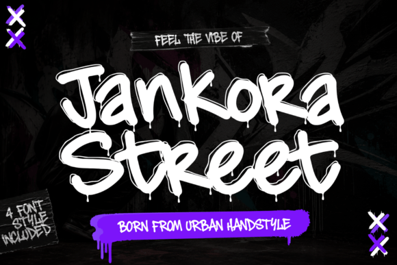 Jankora Street: Raw Urban Graffiti Type Energy