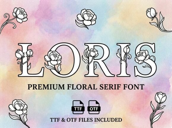 Loris: A Display Font That Commands Attention