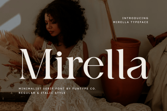 Mirella: A Bold Serif for Impactful Design