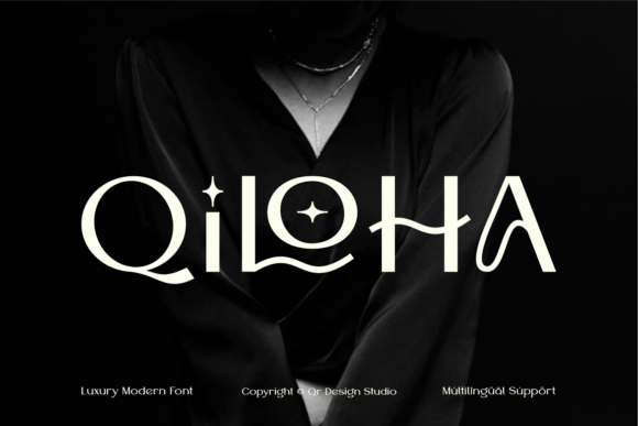 Qiloha: A Modern Display Typeface for Authentic Branding
