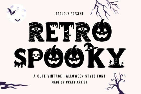 Retro Spooky: A Cute Vintage Halloween Font
